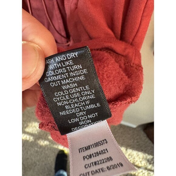 Torrid Women's Rust Jacket Size 00 lightweight rayon hooded zip up gathered‎ - Picture 5 of 10